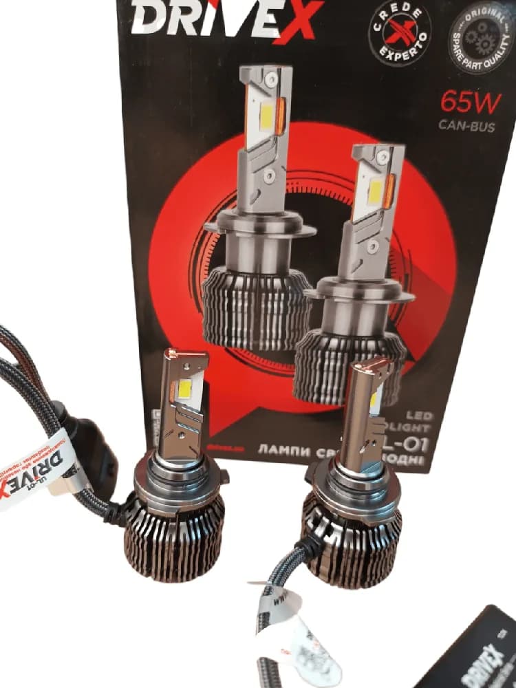 Світлодіодні лампи DriveX UL-01 HB3 9005 65W 9-16V