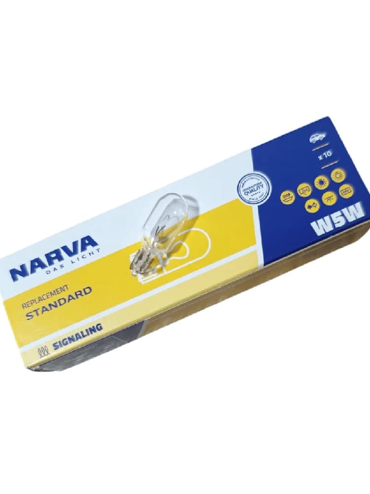 Галогенна лампа NARVA W5W 12V