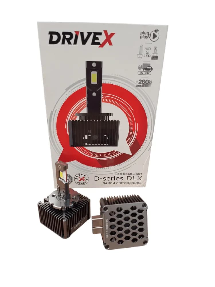 Світлодіодні лампи DriveX D8 DLX Series 50w 6000K