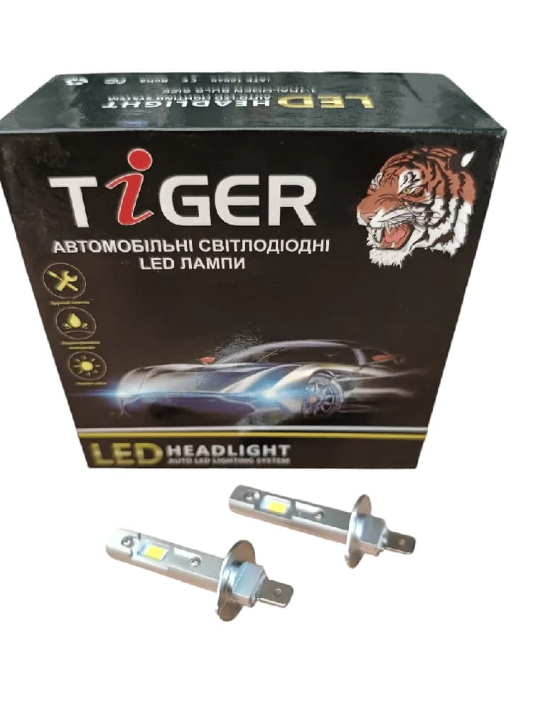 Світлодіодні лампи TIGER LED F8 H1
