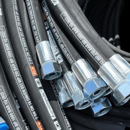Рукав високого тиску (РВД) гайка під ключ 17 L=2,0 2SN посилений