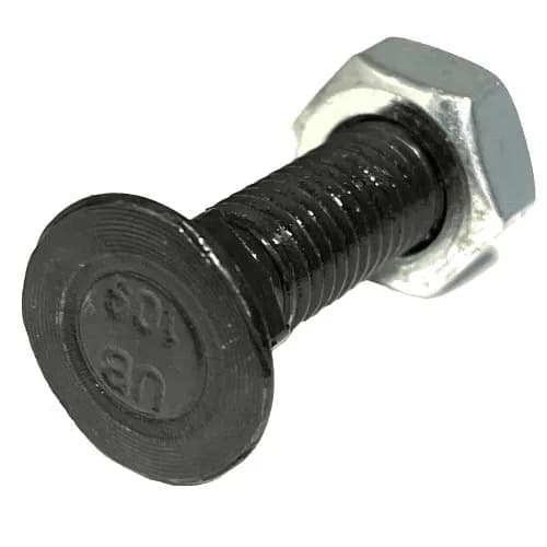 Болт лемішний М12х40 з гайкою високоміцний 10.9 UNIBOLT