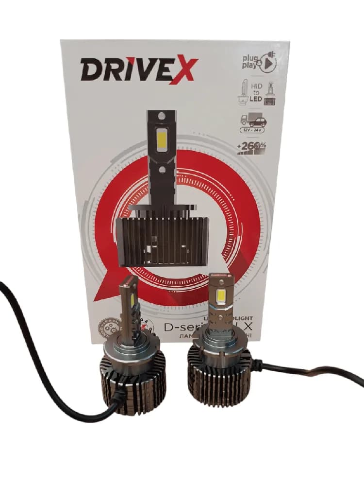 Світлодіодні лампи DriveX D4 DLX Series 50w 6000K