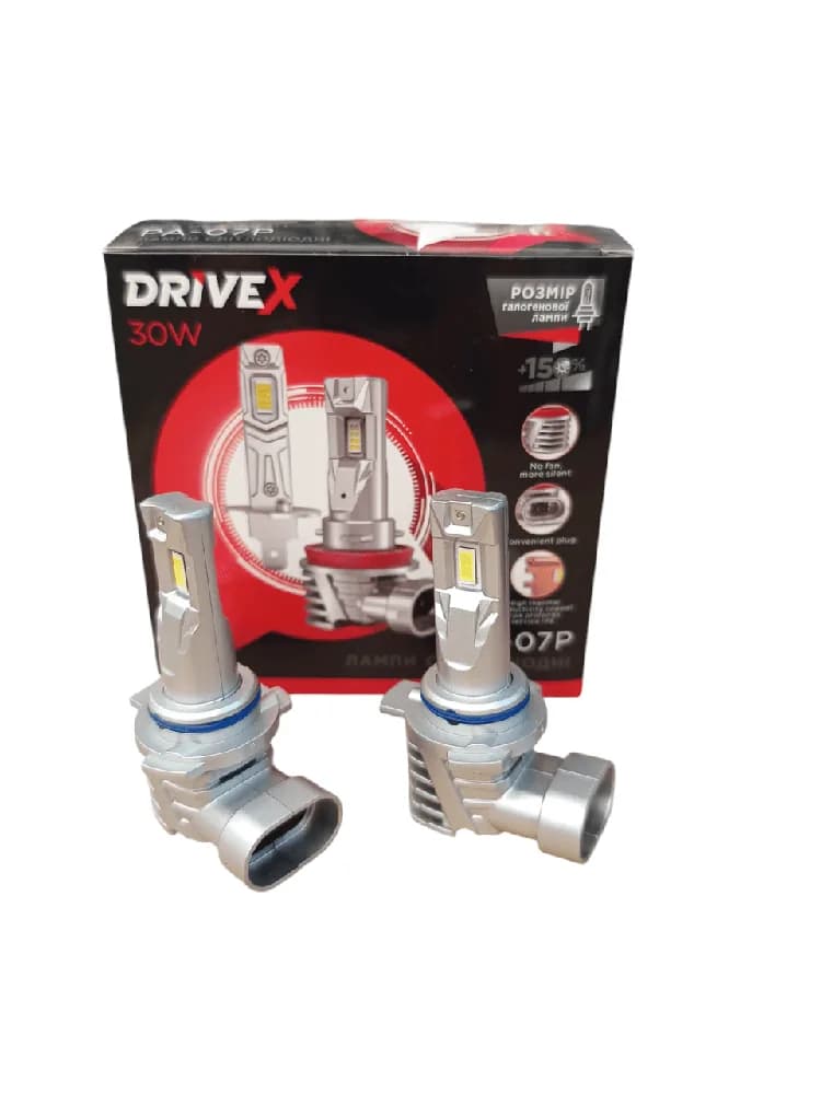 Світлодіодні лампи DriveX PA-07 9012 6000K 30W