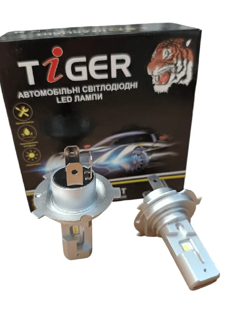Світлодіодні лампи TIGER LED F8 H4