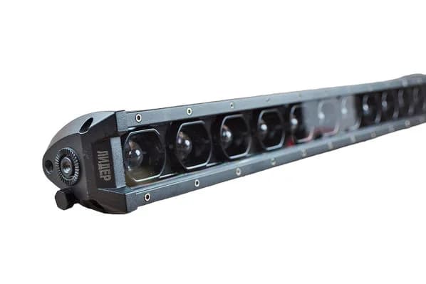 Світлодіодна балка led q-108 9діод (43 см) чітка межа світла ближнє (біле) світло + дальнє (біле) світло