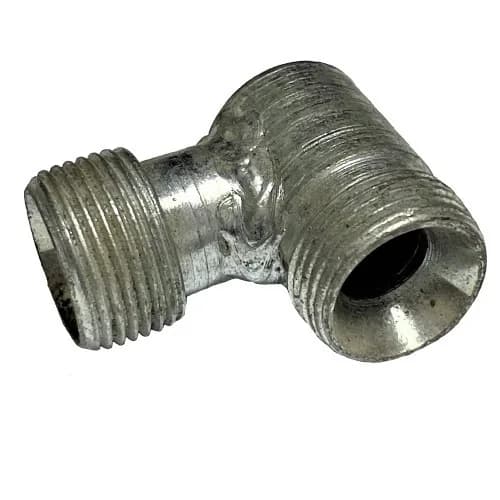 Штуцер кутовий S27 сполучний (М22х1, 5-М22х1, 5)