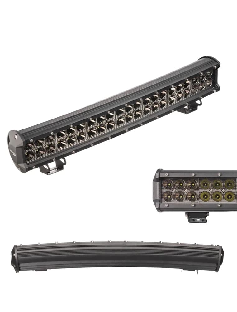 Світлодіодна фара (балка) панорамна 126 Вт промінь Combo Комбосвіт LED LED LED (зігнуті)