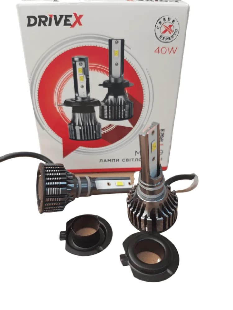 Світлодіодні лампи DriveX ME-09 H7 5500K LED 40W