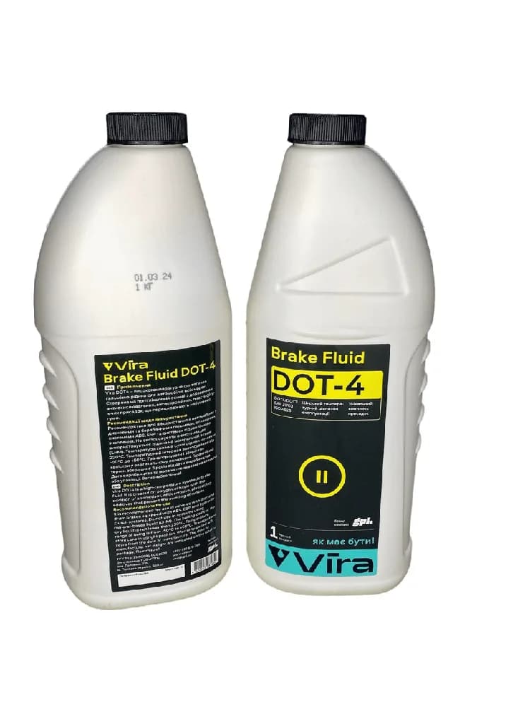 Рiдина гальмівна Vira Brake Fluid Dot-4