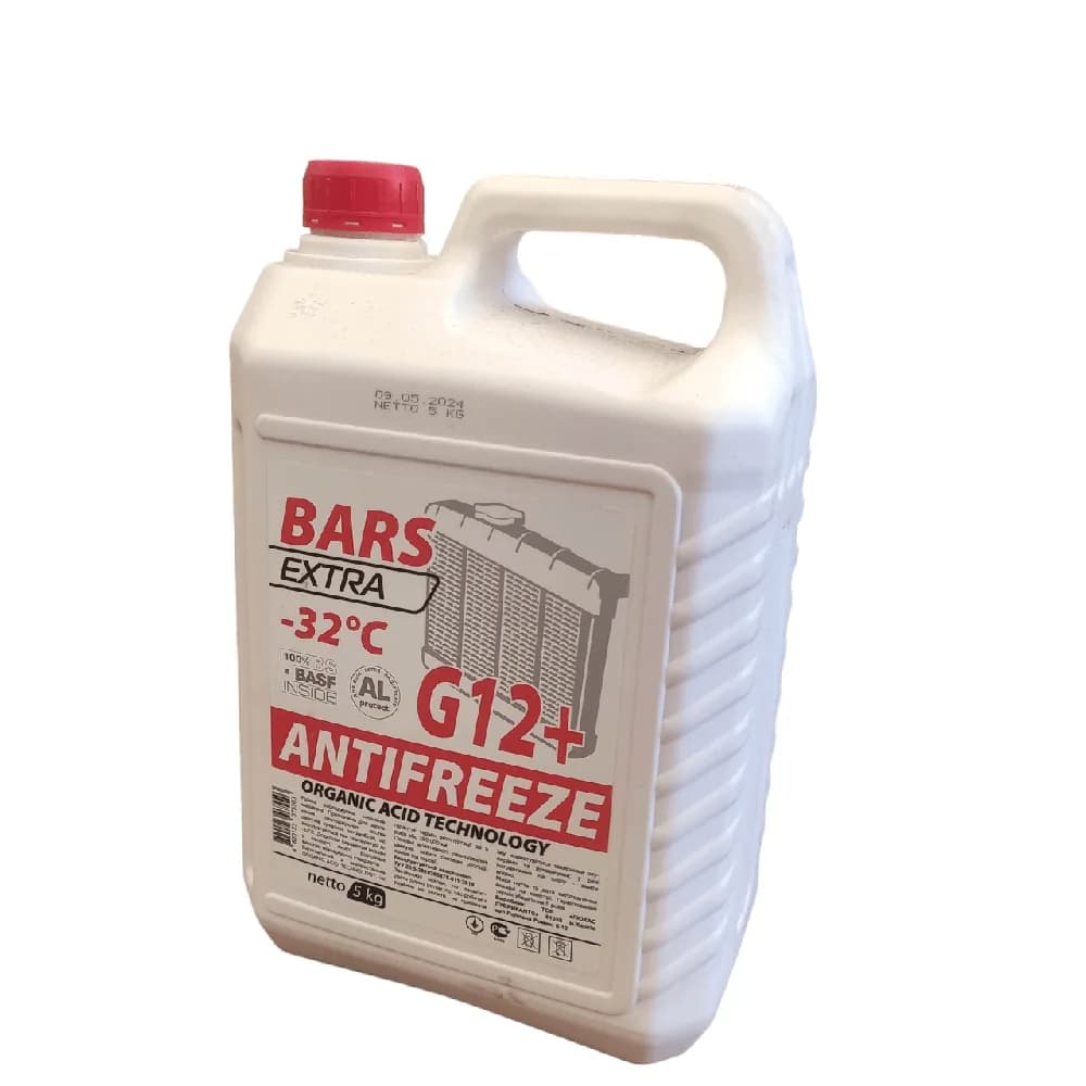 BARS EXTRA ANTIFREEZE G-12 (-30С) 5л — фото 1