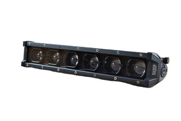 Світлодіодна балка led q-72 6діод (29 см) чітка межа світла ближнє (жовте) світло + дальнє (біле) світло