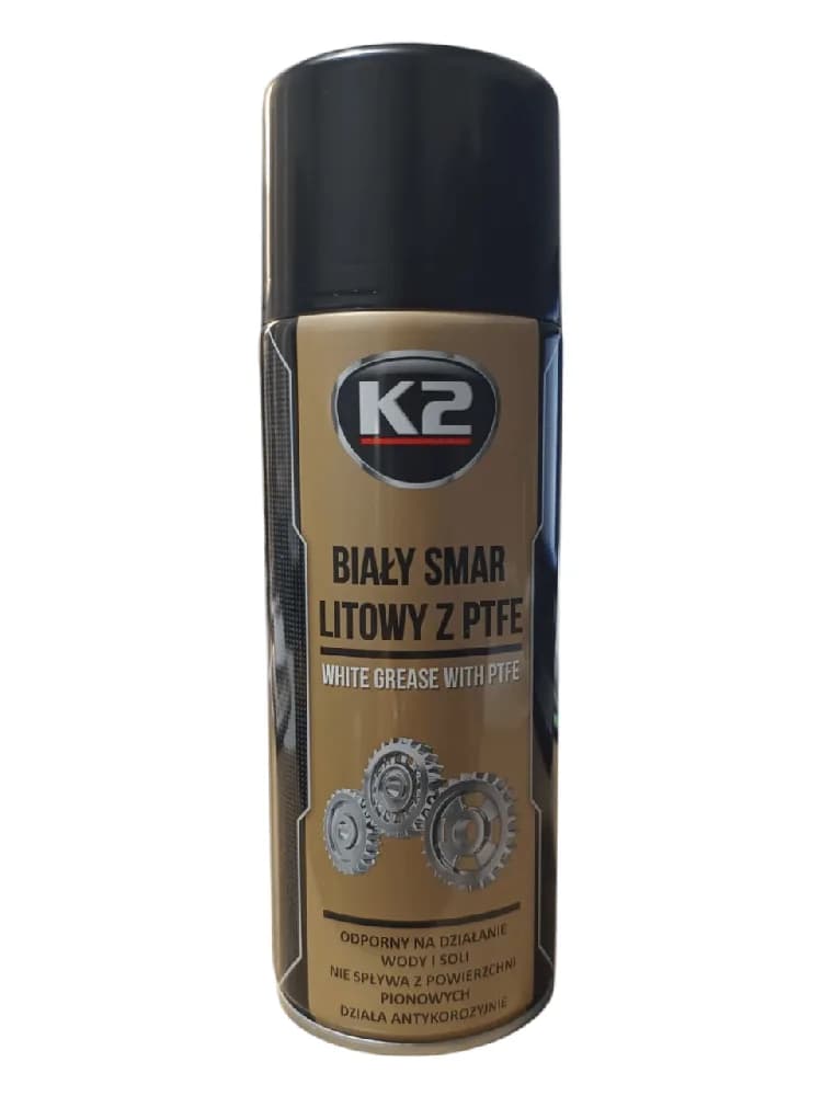 Мастило універсальне K2 PRO White PTFE рідке літієве біле 400 мл (W121)