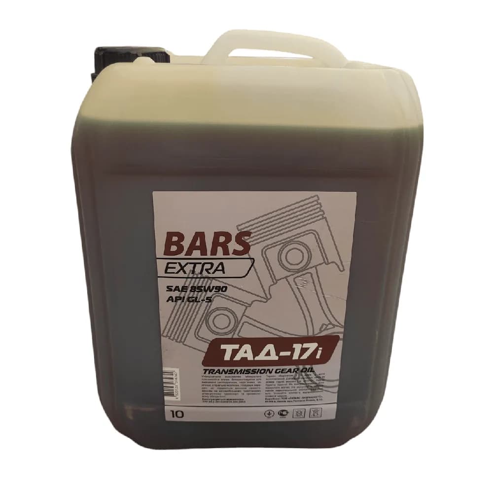 Трансмісійна олива Bars Extra 85W-90 Тад-17і 10 л — фото 1