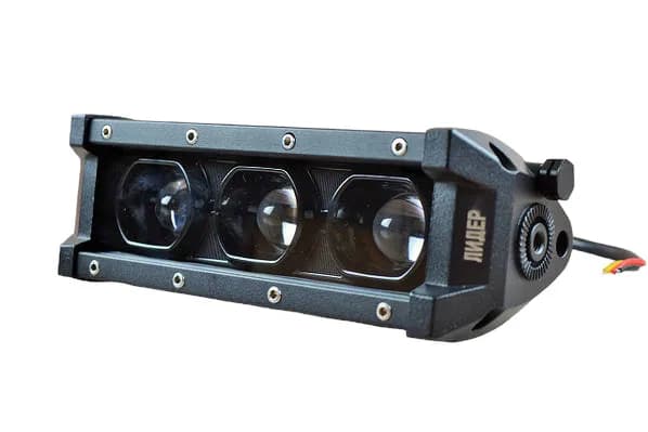 Світлодіодна балка led q-36 3діод (15 см) чітка світлотінева межа ближнє світло + дальнє світло надяскравого