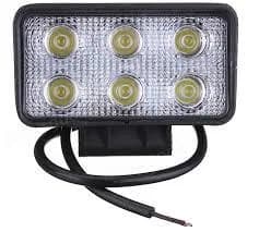 Світлодіодна фара робочого світла 18W/6pcs*3W Дальнє світло LED фара