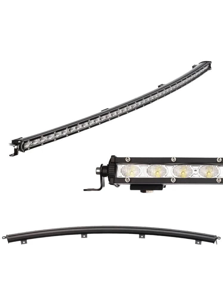 Led-балка однорядна Фара діодна lg2 144w дальнє світло, довжина 1265 мм діоди cree панорамна